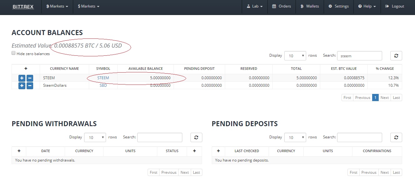 bitcoin wallet balance